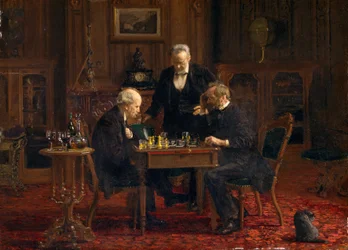 Os jogadores de xadrez, 1876