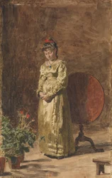 Jovem meditando, 1877.