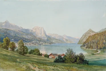 O Grundlsee na Estíria