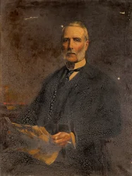 Retrato de John Hall