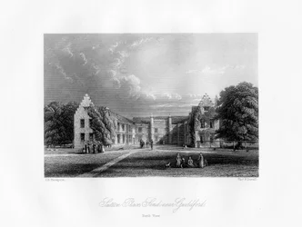 Sutton Place, perto de Guildford, Surrey, século XIX.