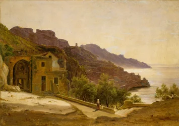 Terraço perto de Amalfi