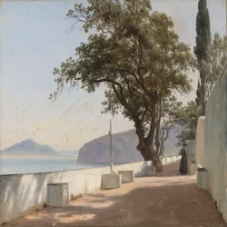 Terraço com carvalho, Sorrento