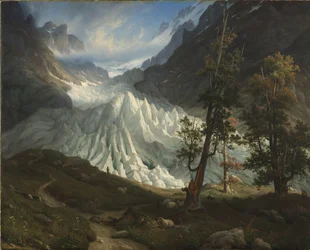 O Glaciar Grindelwald