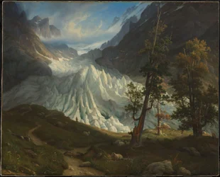 O glaciar de Grindelwald