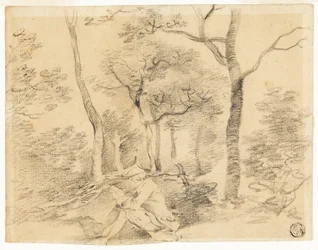 Gainsborough Esboçando em Woods