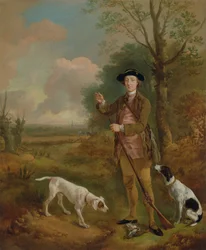 Major John Dade (1726-1811) de Tannington, Suffolk, c.1755 (óleo sobre tela)