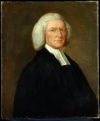 Retrato do Bispo Woodward, meio comprimento, em roupas de escritório, c.1756-58