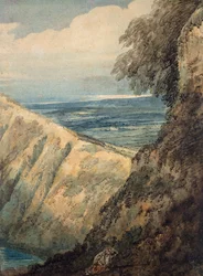 Costa de Dorset, perto de Lulworth Cove