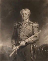 Major-General Sir Robert H Sale, GCB, c.1845 (mezzotint, colorido)