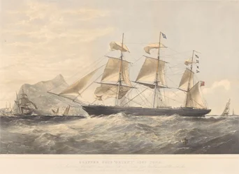Navio Clipper "Orient" (1853) 1032 toneladas