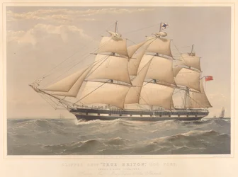 Navio Clipper True Briton 1100 Toneladas,