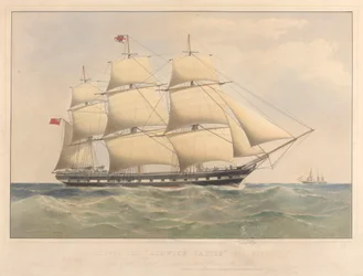 Clipper "Alnwick Castle" 1250 Toneladas