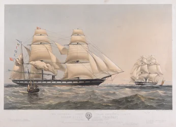O navio a vapor de parafuso Croesus da General Screw Steam Shipping Company