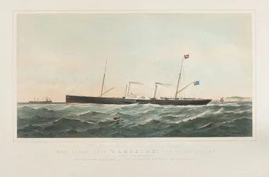 Os navios SS "Samphire" e "Maid of Kent