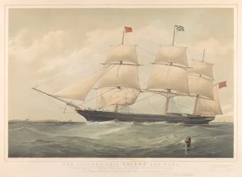 O navio clipper "Solent
