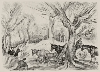 Paisagem com figuras