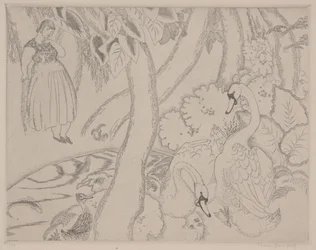 Leda, c.1928 (gravura)