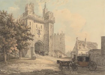 A Porta de entrada do Castelo de Lancaster