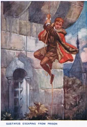 Gustavus foge da prisão