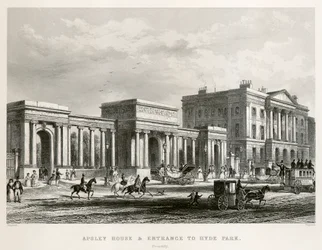 Apsley House, Hyde Park Corner, Londres, 1850