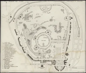 Mapa de Regent&39;s Park
