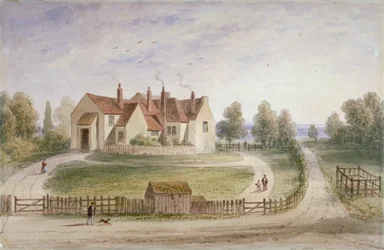 Banqueting House do Lord Mayor, Westminster, Londres, c1830