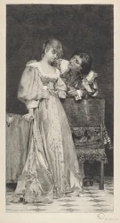 A aliança de casamento