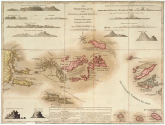 As Ilhas Virgens a partir de inquéritos ingleses e dinamarqueses