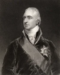 Charles Whitworth, 1º Conde Whitworth, gravado por Henry Robinson (fl.1827-72), de &39;National Portrait Gallery, volume II&39;, publicado c.1835