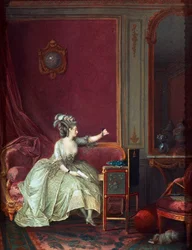 Consolo de ausência, pintura de Sir Thomas Lawrence (1769-1830)