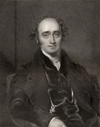 John Wilson Croker, gravado por TH Parry, de &39;National Portrait Gallery, volume III&39;, publicado c.1835 (lito)