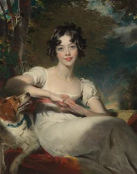 Lady Maria Conyngham, falecida em 1843, c. 1824-25