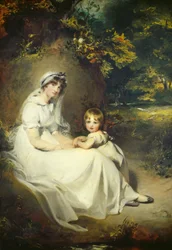 Lady Mary Templetown e seu filho, 1802