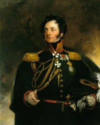 Retrato do general Fyodor Petrovich Uvarov 1773-1824, 1818