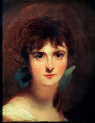 Retrato de Sally Siddons, início do século XIX