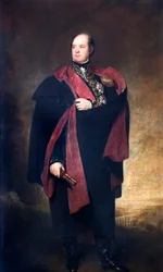 Retrato de William Carr Beresford, 1º Visconde Beresford, soldado britânico, c1818