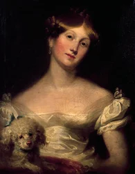 Retrato da Duquesa de Sussex, de Thomas Lawrence, pintura