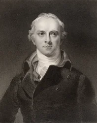 Samuel Lysons (1763-1819), gravado por H. Robinson, de «National Portrait Gallery, volume III», publicado cerca de 1835