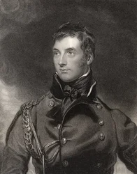 Sir George Murray, gravado por Henry Hoppner Meyer (c.1782-1847), da National Portrait Gallery, volume II, publicado em 1835