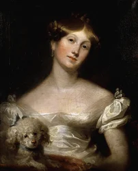 A Duquesa de Sussex (óleo sobre tela
