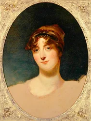 Viscountess Caroline Sydney (óleo sobre tela)
