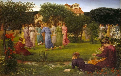 The Dancing Girls, 1882