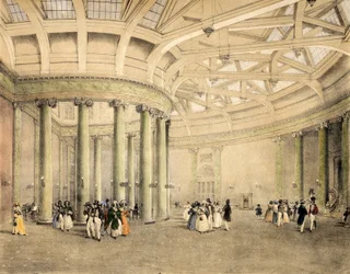 Intercâmbio Central, Sala de Notícias, c.1838