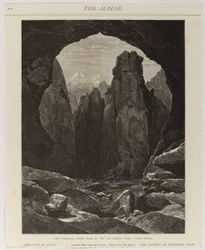O desfiladeiro, braço norte do Rio Virgen, Utah