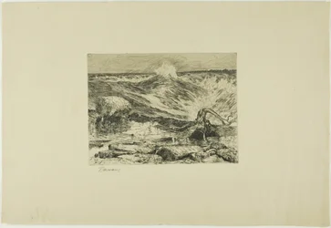 Os rápidos acima de Niagara