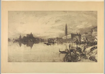 Vista de Veneza do Grande Canal
