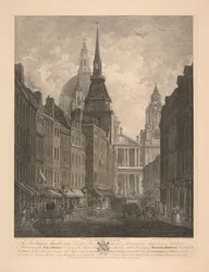 Vista Parcial da Frente Oeste de St. Pauls