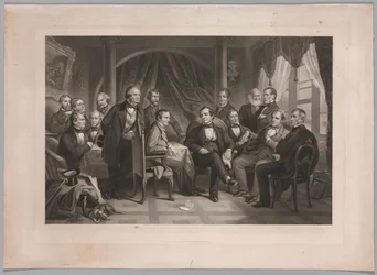 Washington Irving e seus amigos literários em Sunnyside