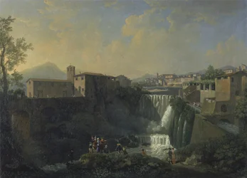 A View of Tivoli, c.1750-55 (óleo sobre tela)